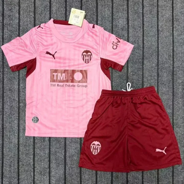 26-27 Valencia Third Kids Soccer Jersey