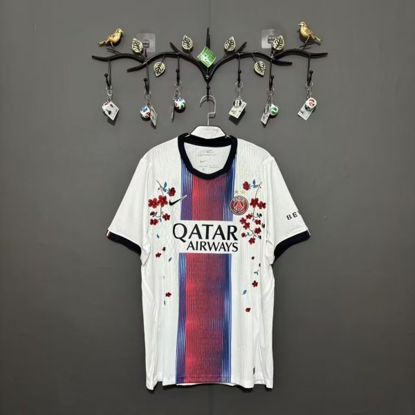 26-27 PSG Away Player Version Soccer Jersey(Embroidery version)