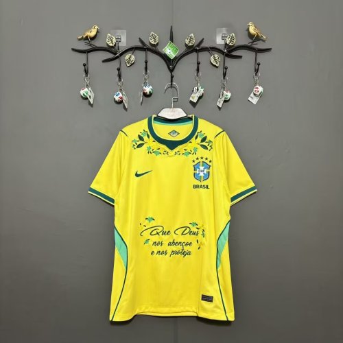 26-27 Brazil Home 1:1 Fans Soccer Jersey(embroidery version)