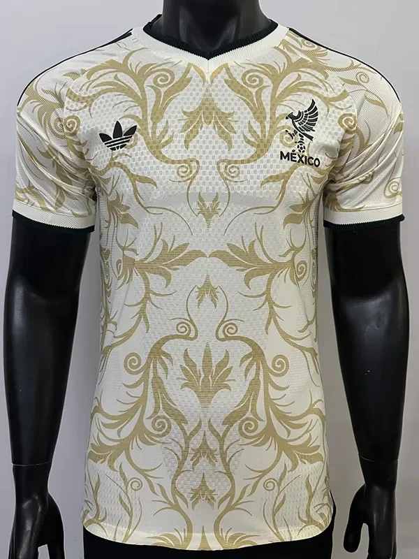 26-27 Mexico Beige Special Edition Player Version Training shirts