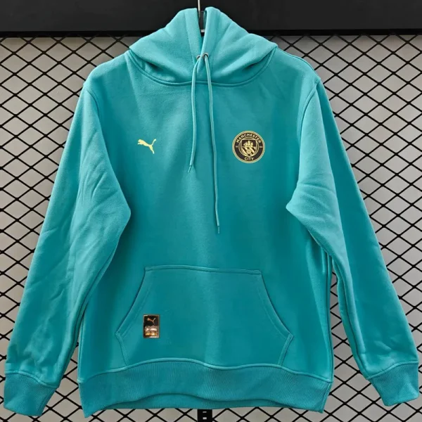 26-27 Man City Light green Hoody 浅绿色(加绒)