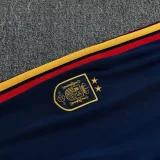 26-27 Spain Red Half Pull Tracksuit (半拉链)