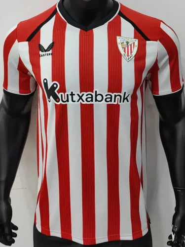 26-27 Bilbao Home Player Version Soccer Jersey