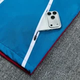 26-27 Portugal Red blue Windbreaker Suit (风衣套装)