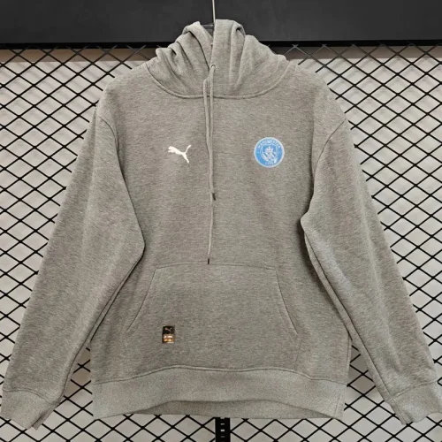 26-27 Man City Grey Hoody 灰色(加绒)蓝标