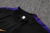 26-27 BAR Black Half Pull Tracksuit #B26094(半拉链)