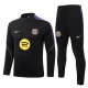 26-27 BAR Black Half Pull Tracksuit #B26094(半拉链)