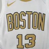 25-26 Celtics GEORGE #13 White City Edition Top Quality Hot Pressing NBA Jersey