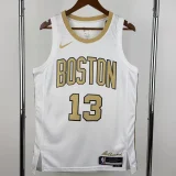 25-26 Celtics GEORGE #13 White City Edition Top Quality Hot Pressing NBA Jersey