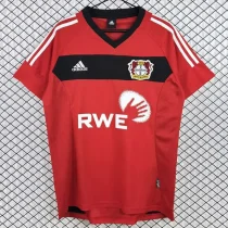 2002-2004 LeverKusen Home Retro Soccer Jersey 2002-2004 LeverKusen Home Retro Soccer Jersey