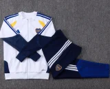 26-27 Boca Juniors White Jacket Tracksuit #A26098