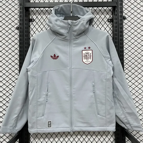26-27 Spain Light blue Outdoor Jackets #K8801冲锋衣