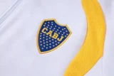 26-27 Boca Juniors White Jacket Tracksuit #A26098