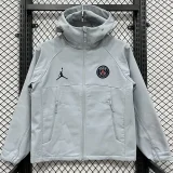 26-27 PSG Jordan Light blue Outdoor Jackets #K8802冲锋衣