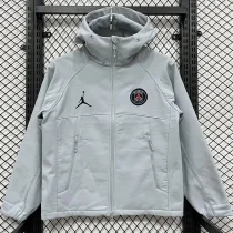 26-27 PSG Jordan Light blue Outdoor Jackets #K8802冲锋衣