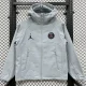 26-27 PSG Jordan Light blue Outdoor Jackets #K8802冲锋衣