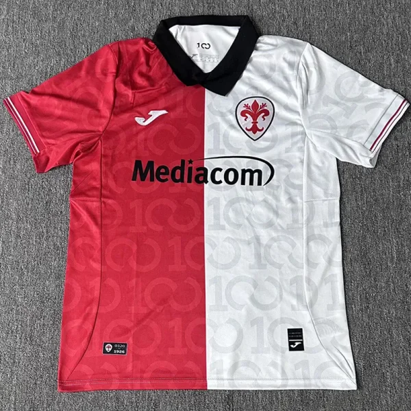 26-27 Fiorentina 100th Anniversary Fans Soccer Jersey