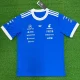 2026 Mercedes Blue T-Shirts Racing Suit (Football Jersey Size)