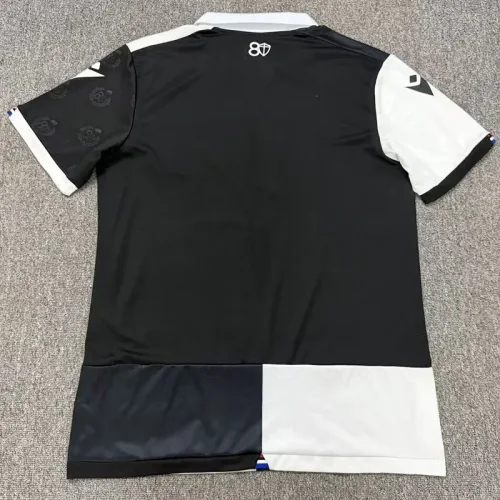 26-27 Sampdoria Black White Fans Soccer Jersey