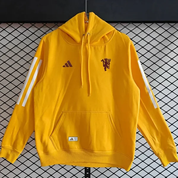 26-27 Man Utd Yellow Hoody 黄色(加绒)