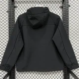 26-27 Brazil Black Outdoor Jackets #K8807冲锋衣