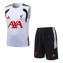 26-27 LIV White Tank top and shorts suit #D26081 26-27 LIV White Tank top and shorts suit #D26081