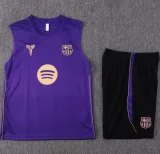 26-27 BAR Purple Tank top and shorts suit #D26080