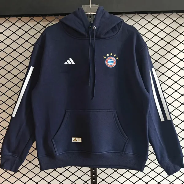 26-27 Bayern Royal blue Hoody 宝蓝色(加绒)
