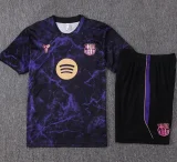 26-27 BAR Black Purple Training Short Suit #J26084