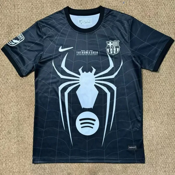 26-27 BAR Black Special Edition Fans Training shirts (蜘蛛)