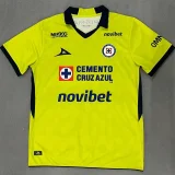 26-27 Cruz Azul Fluorescent Yellow Goalkeeper Soccer Jersey