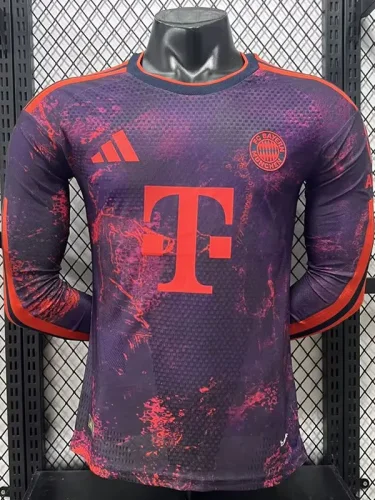26-27 Bayern Third Long Sleeve Player Version Soccer Jersey (长袖球员)