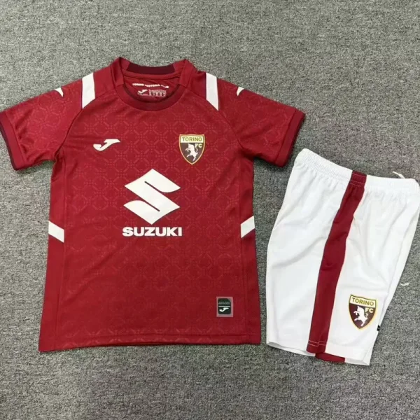 26-27 Torino Home Kids Soccer Jersey