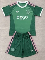 26-27 Ajax Green Goalkeeper Kids Soccer Jersey 26-27 Ajax Green Goalkeeper Kids Soccer Jersey