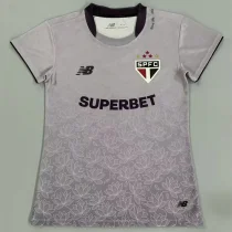 26-27 Sao Paulo Grey Purple Women Soccer Jersey (女) 26-27 Sao Paulo Grey Purple Women Soccer Jersey (女)