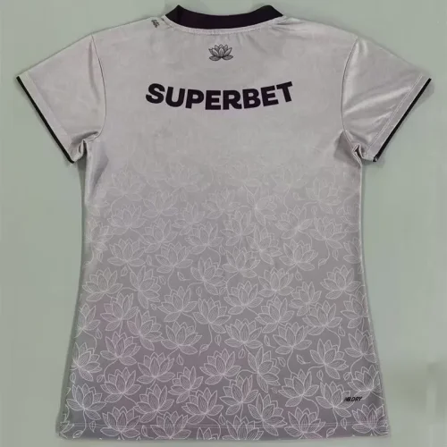 26-27 Sao Paulo Grey Purple Women Soccer Jersey (女)