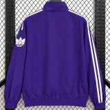 2026 New AD Purple Windbreaker