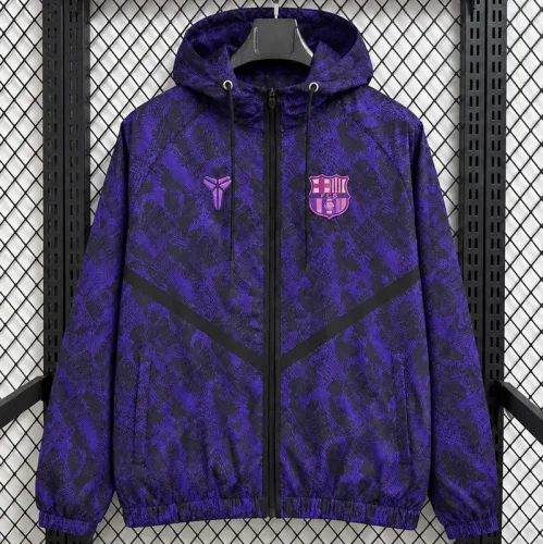 26-27 BAR Black Purple Windbreaker