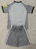 26-27 Newcastle Grey Goalkeeper Kids Soccer Jersey