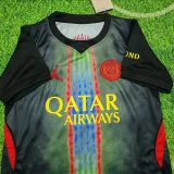 26-27 PSG Black Green Kids Soccer Jersey