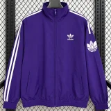 2026 New AD Purple Windbreaker