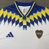 26-27 Boca Juniors White Casual Training Shirts