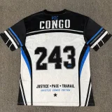 26-27 DR Congo Black White 243 Special Edition Training shirts