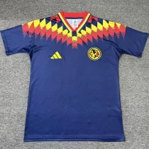 26-27 Club America Royal blue Casual Training Shirts 26-27 Club America Royal blue Casual Training Shirts