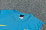 26-27 Brazil Lake blue Tank top and shorts suit