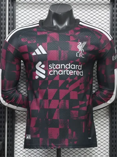 26-27 LIV Third Long Sleeve Player Version Soccer Jersey (长袖球员)