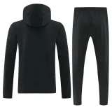 26-27 INT Black Windbreaker Suit (Hoodie)(风衣套装)