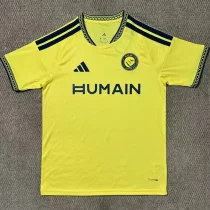 26-27 AL-Nassr Home Fans Soccer Jersey (新广告) 26-27 AL-Nassr Home Fans Soccer Jersey (新广告)