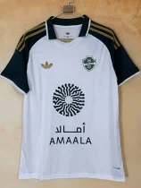 26-27 Al-Ahli Saudi Away Fans Soccer Jersey 26-27 Al-Ahli Saudi Away Fans Soccer Jersey