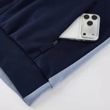 26-27 Senegal Blue grey Hoodie Jacket Tracksuit #01